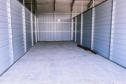 Picture of interior of storage space